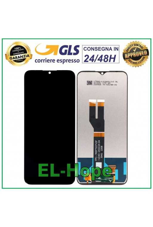 DISPLAY LCD PER NOKIA C21 PLUS TA-1431 1433 1426 TOUCH SCREEN SCHERMO VETRO NERO