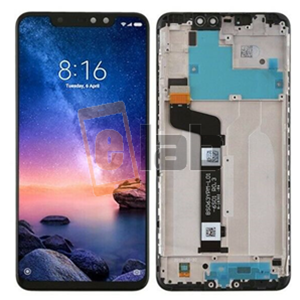 DISPLAY - LCD XIAOMI REDMI NOTE 6 PRO NERO CON FRAME M1806E7TG