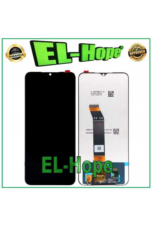 DISPLAY LCD PER XIAOMI POCO M5 22071219CG 22071219IG TOUCH SCREEN VETRO NERO