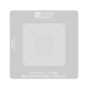 STENCIL PER REBALLING SONY PLAYSTATION 5 CXD90060GG AMAOE