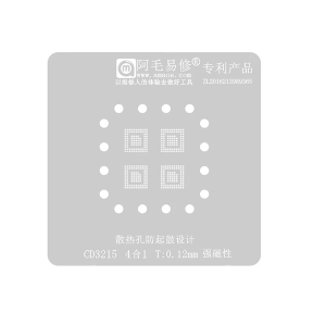 STENCIL PER REBALLING MACBOOK PRO CD3215 0.12MM AMAOE