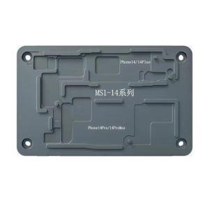 BASETTA PER LAVORAZIONE SCHEDA MADRE IPHONE SERIE 14 MS1-E PER PRERISCALDATORE MS1 IREPAIR