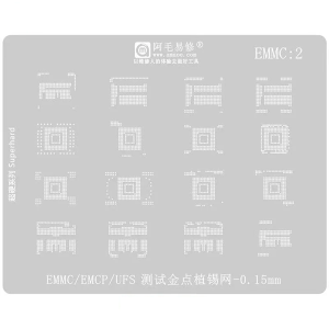STENCIL PER REBALLING EMMC2 - EMMC / EMCP / UFS AMAOE