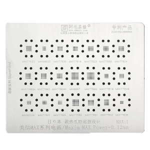 STENCIL PER REBALLING MAX1 AMAOE