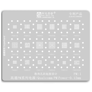 STENCIL PER REBALLING PM1 QUALCOMM AMAOE