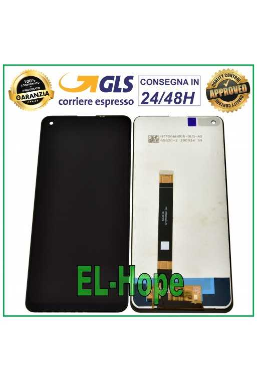 DISPLAY LCD PER LG K51S LMK510EMW LMX510 TOUCH SCREEN VETRO SCHERMO MONITOR NERO