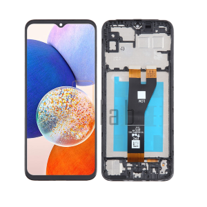 DISPLAY - LCD COMPATIBILE SAMSUNG GALAXY A14 5G NERO CON FRAME A146P A146U