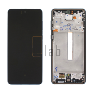DISPLAY LCD SAMSUNG SERVICE PACK A73 5G 2022 NERO CON FRAME - SM-A736