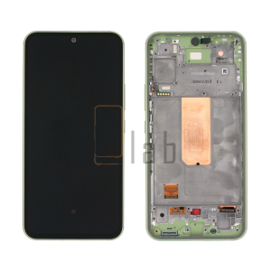 DISPLAY LCD SAMSUNG SERVICE PACK A54 5G 2023 LIME/LIGHT GREEN CON FRAME - SM-A546B