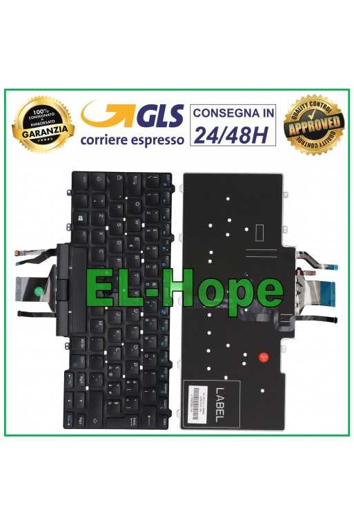 TASTIERA ITA PER NOTEBOOK DELL LATITUDE 3340 3350 E5450 E5470 E7250 E7450 E7470