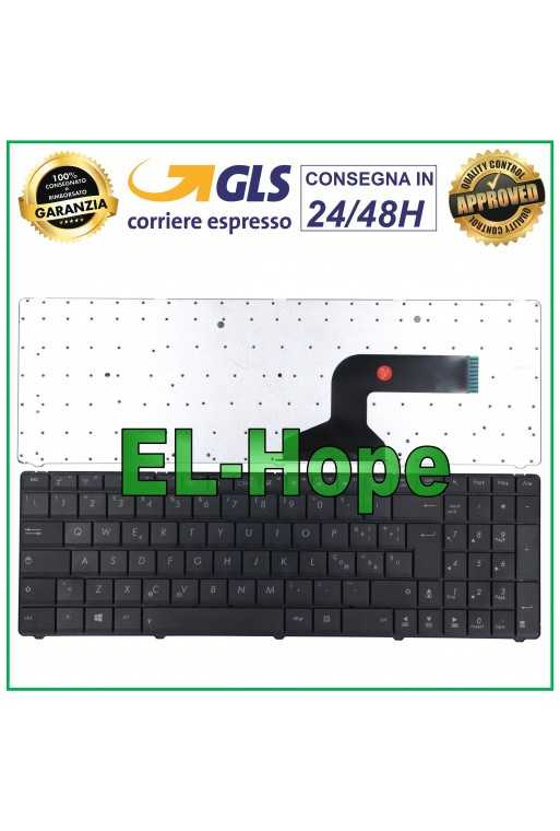 TASTIERA ITA NOTEBOOK ASUS N71JQ K60IJ K52JK K52JT K52D X52DE X52JR X52JU K53SV